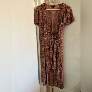 Express wrap dress